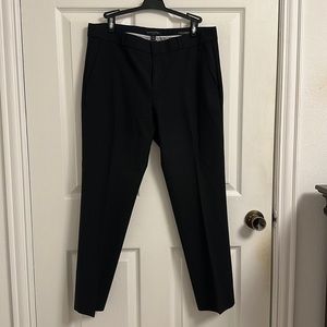 Banana Republic black slacks, pockets, professional